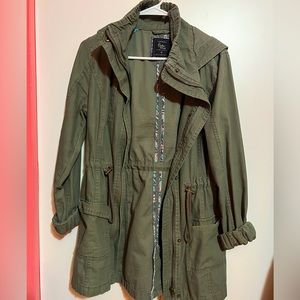 Cotton On green utility jacket.